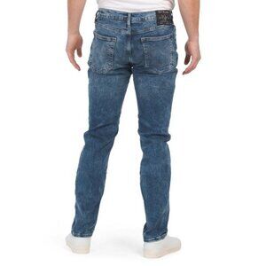New - TRUE RELIGION Rocco Relaxed Skinny Jeans Medium Wash | Mens 38